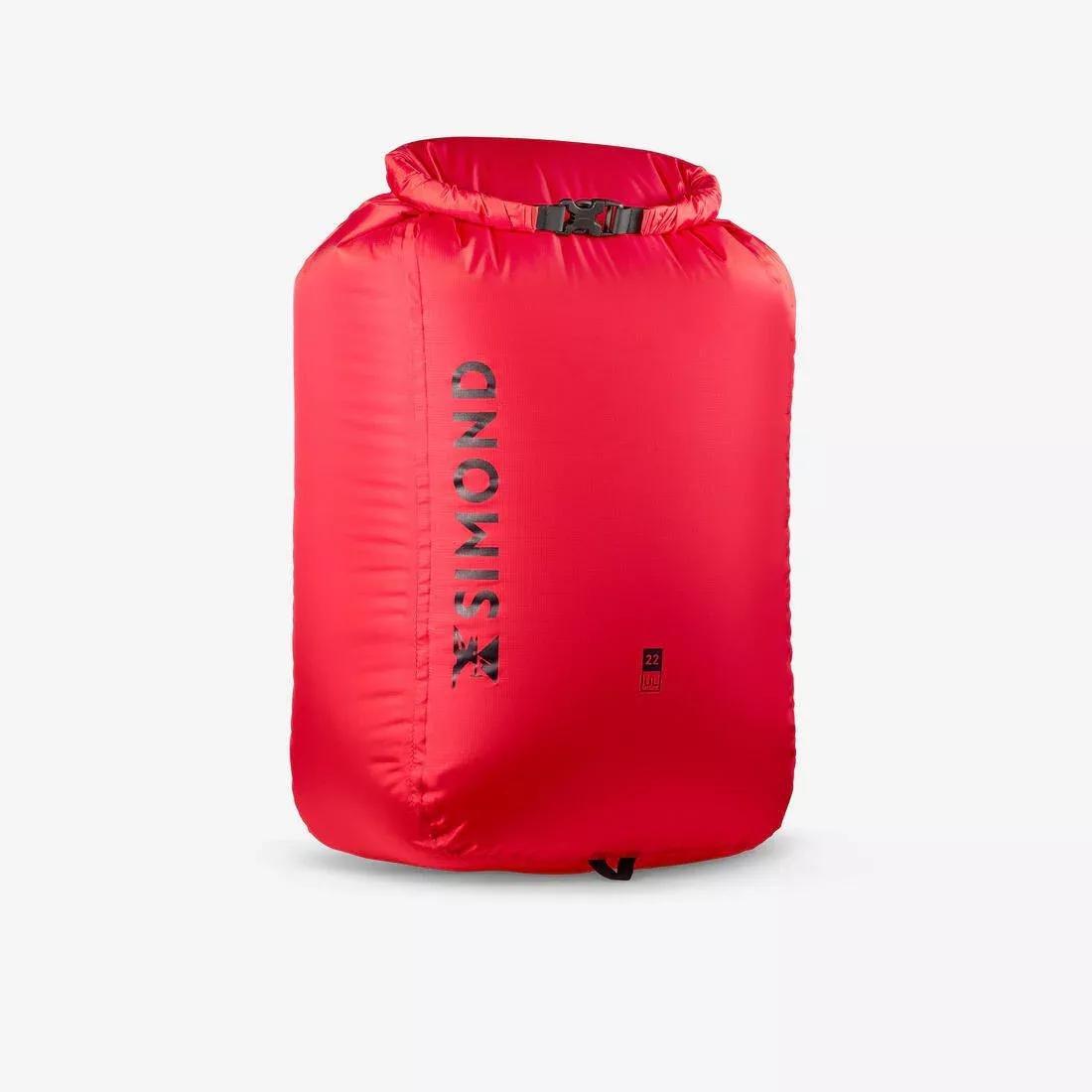 Ultra-Light 22 Litre Waterproof Bag, Red, No Color, medium