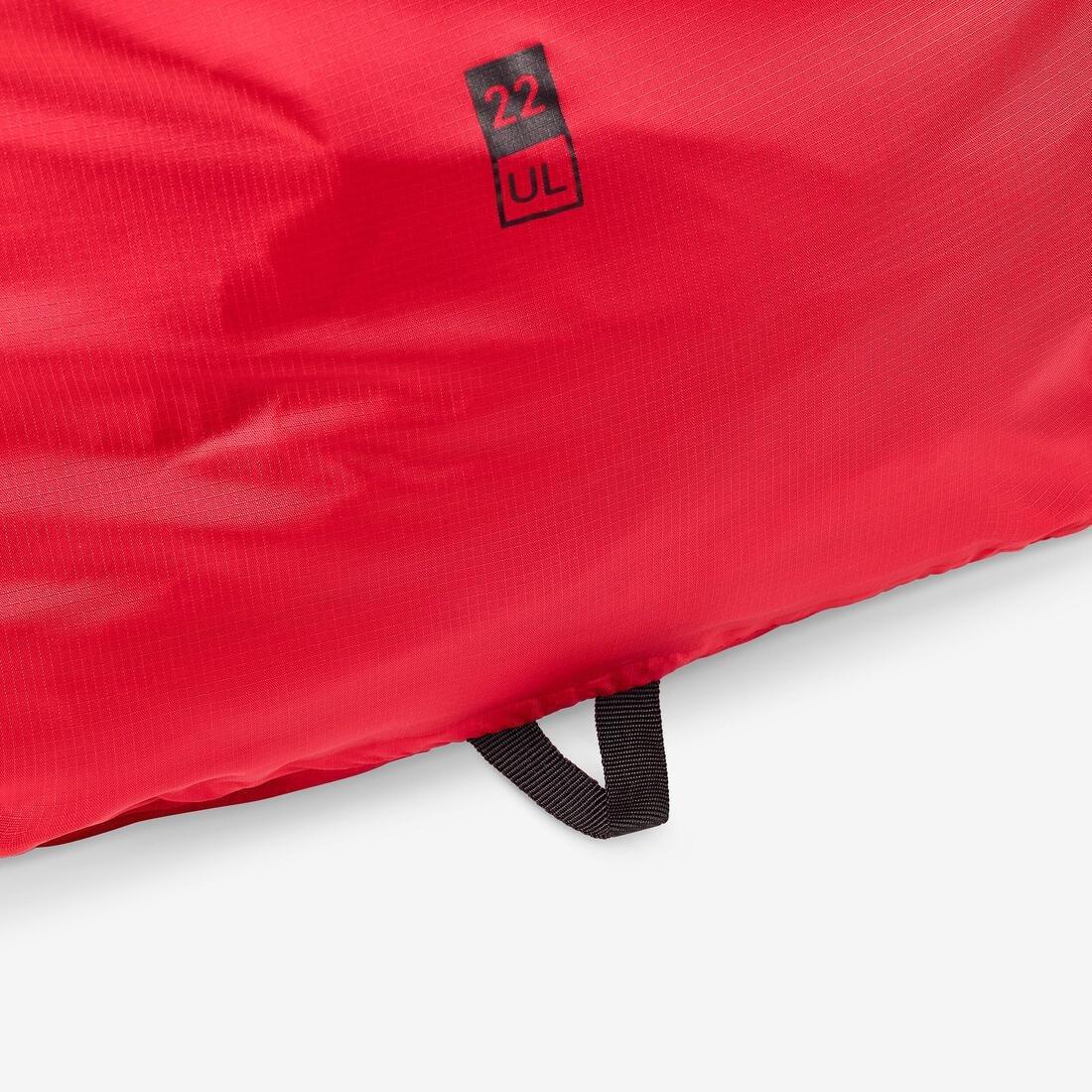 Ultra-Light 22 Litre Waterproof Bag, Red, No Color, large image number 4