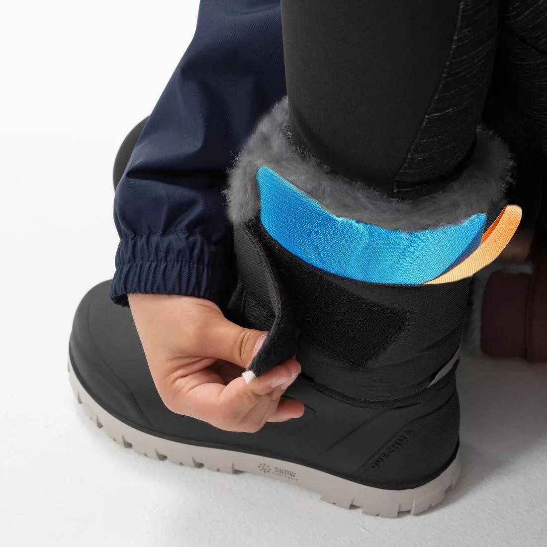 Kids Unisex Warm And Waterproof Snow Boots - SH500 X-Warm, Blue, 5401_000, large image number 3