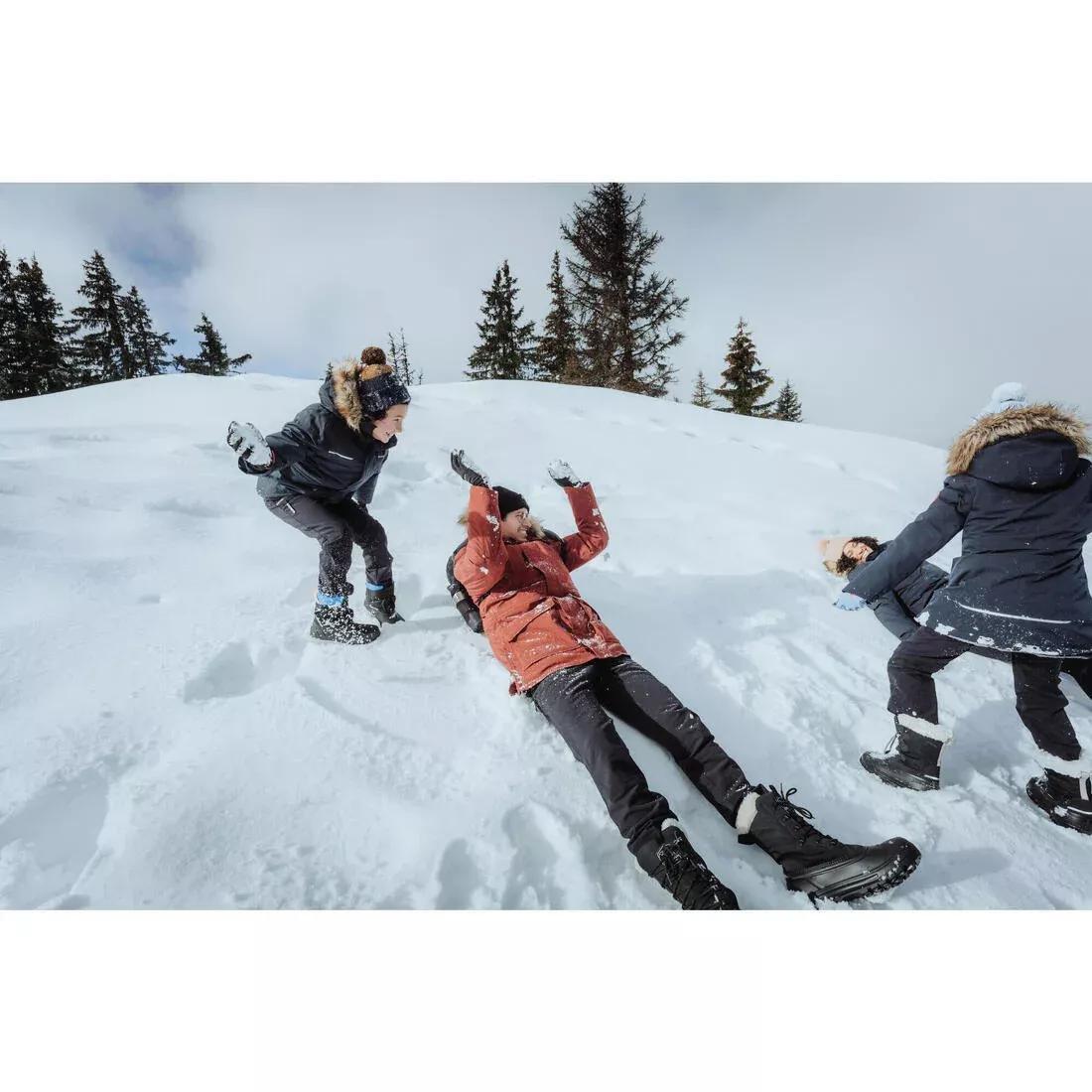 Kids Unisex Warm And Waterproof Snow Boots - SH500 X-Warm, Blue, 5401_000, large image number 9