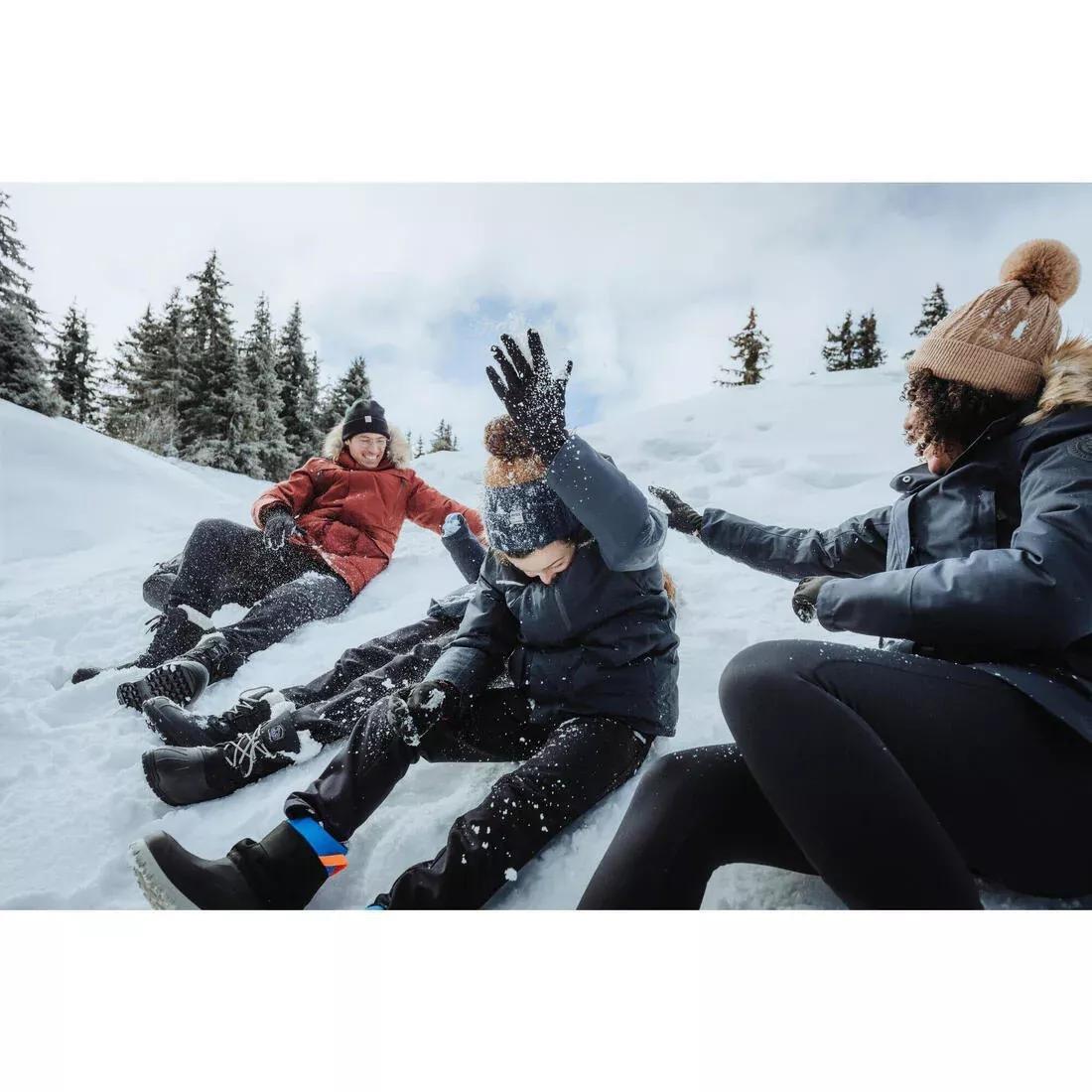 Kids Unisex Warm And Waterproof Snow Boots - SH500 X-Warm, Blue, 5401_000, large image number 11