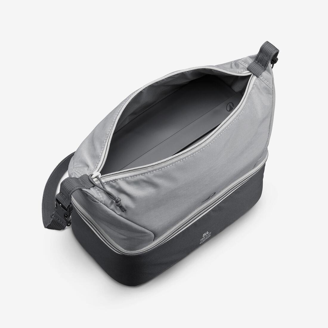 5 L Insulated Lunchbox 500 With 1 L Plastic Food Storage Container Included, Grey, No Color, large image number 7