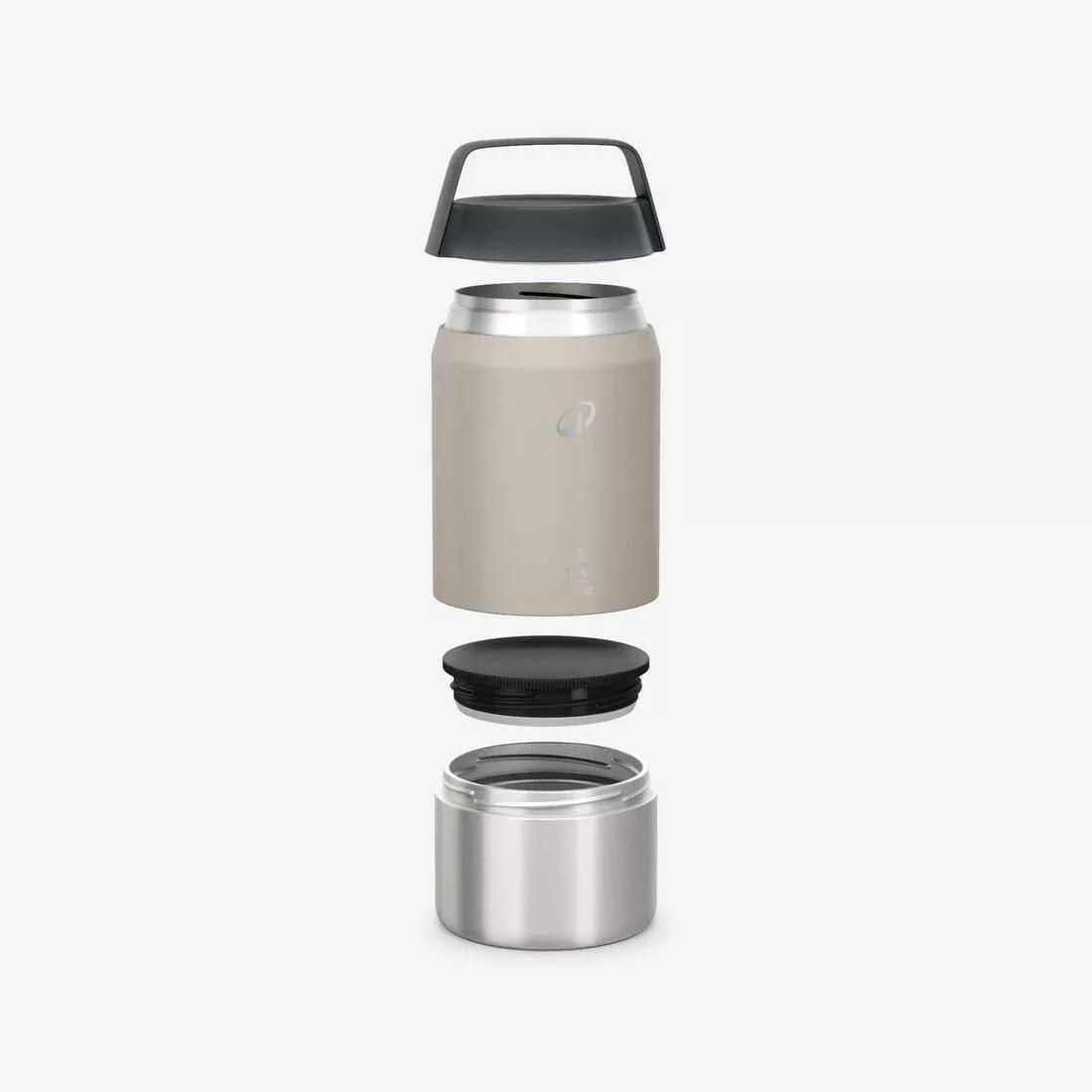 900 Isothermal Stainless Steel 1.2 Litre Food Box For Camping, Hiking/Trekking, Beige, No Color, large image number 0