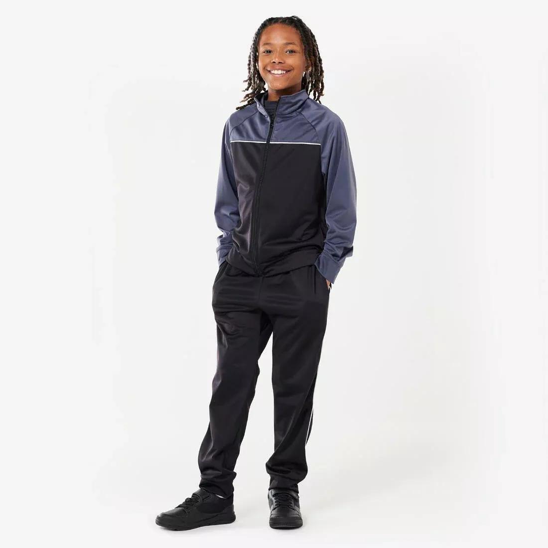 Kids Tracksuit, Black, No Color, medium