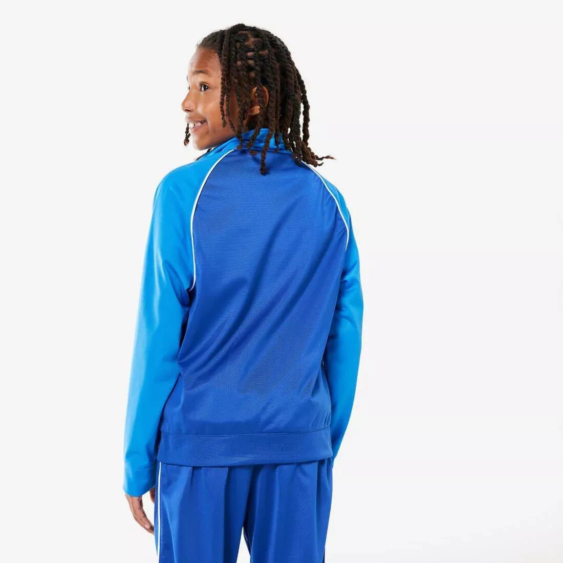 Kids Unisex Tracksuit, Blue, No Color, large image number 4