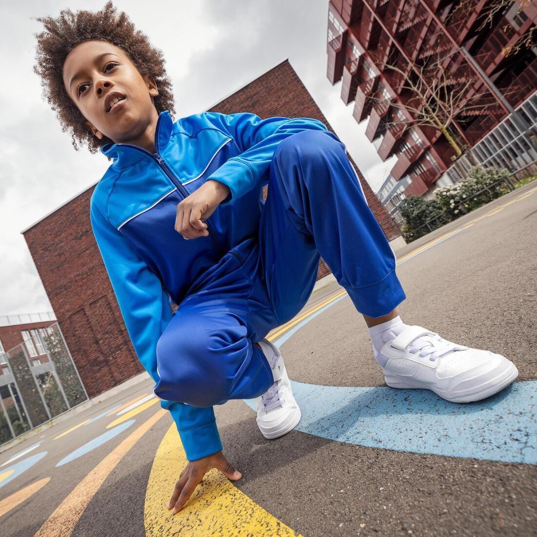Kids Unisex Tracksuit, Blue, No Color, large image number 7