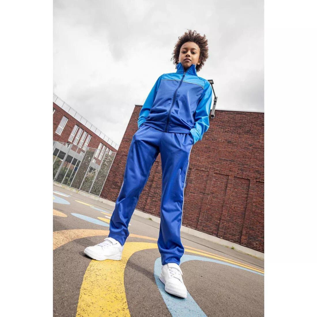 Kids Unisex Tracksuit, Blue, No Color, large image number 8