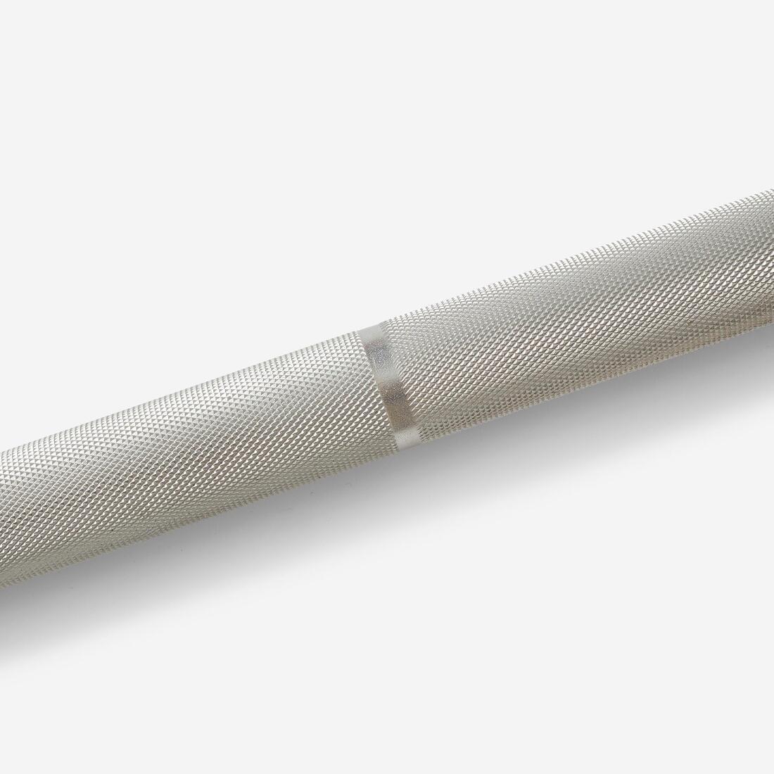 Straight Weight Training Bar 175 cm - Diameter 28 mm, No Color, large image number 1