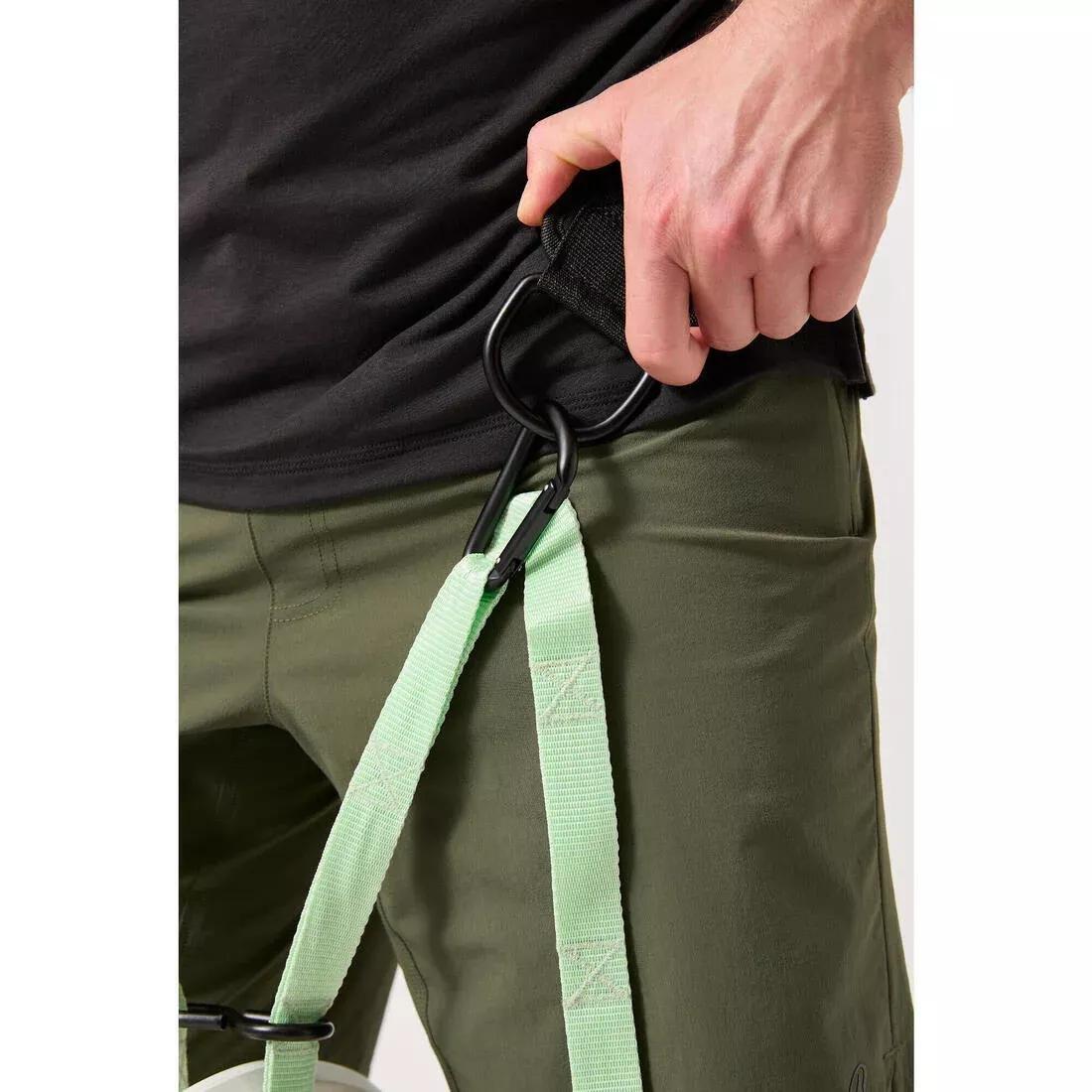 Weight Training Weighted Belt With Straps - Up To 200 Kg, Green, No Color, large image number 5