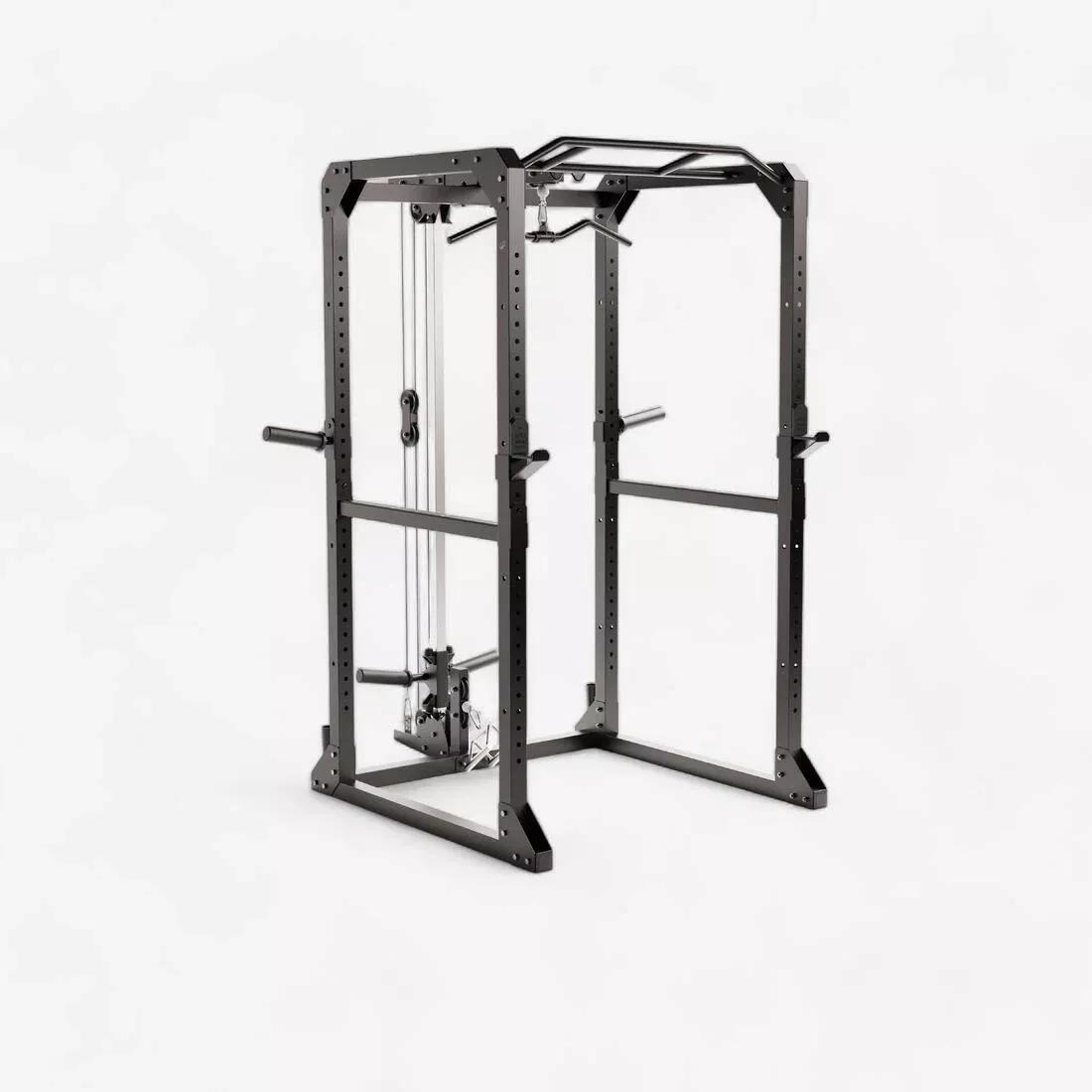 BLACK Weight Training Cage Power Rack 900, No Color, medium