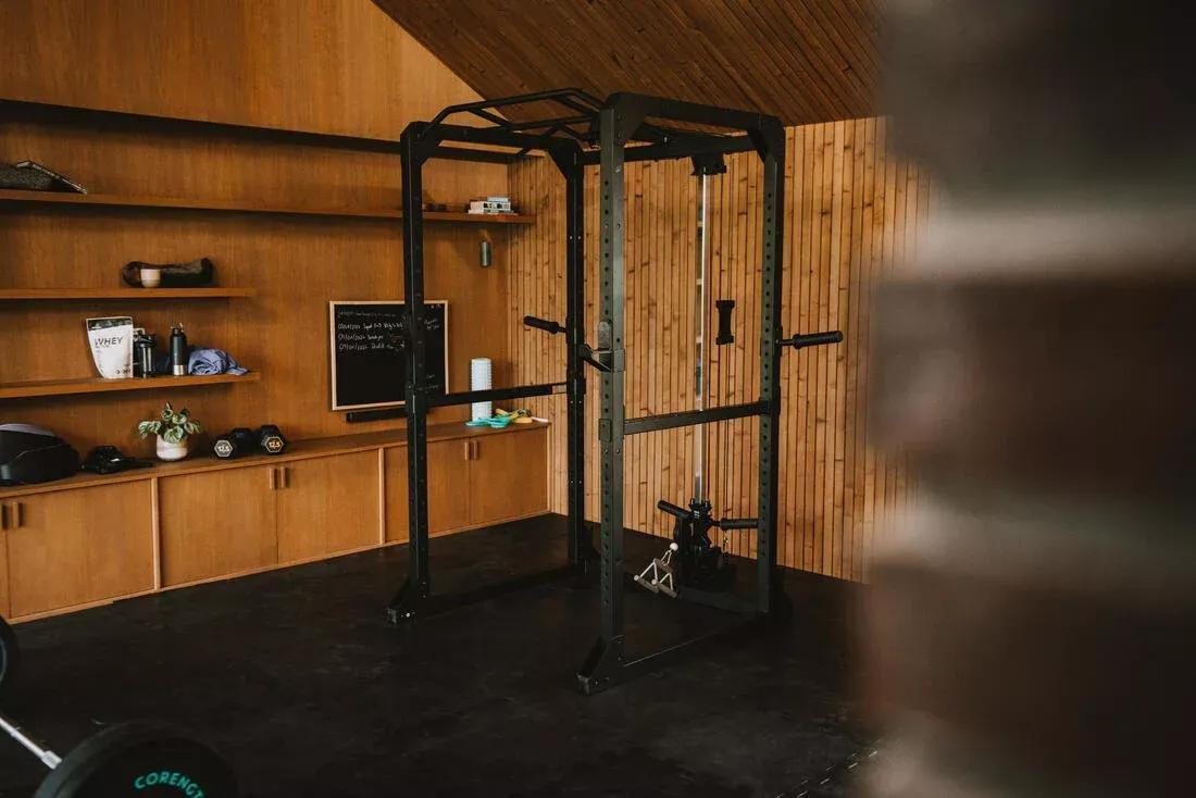 BLACK Weight Training Cage Power Rack 900, No Color, large image number 10