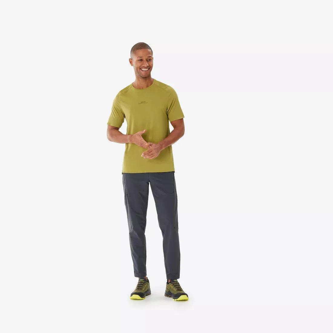 SLATE GREY Men's Hiking Trousers, MH500, No Color, large image number 2