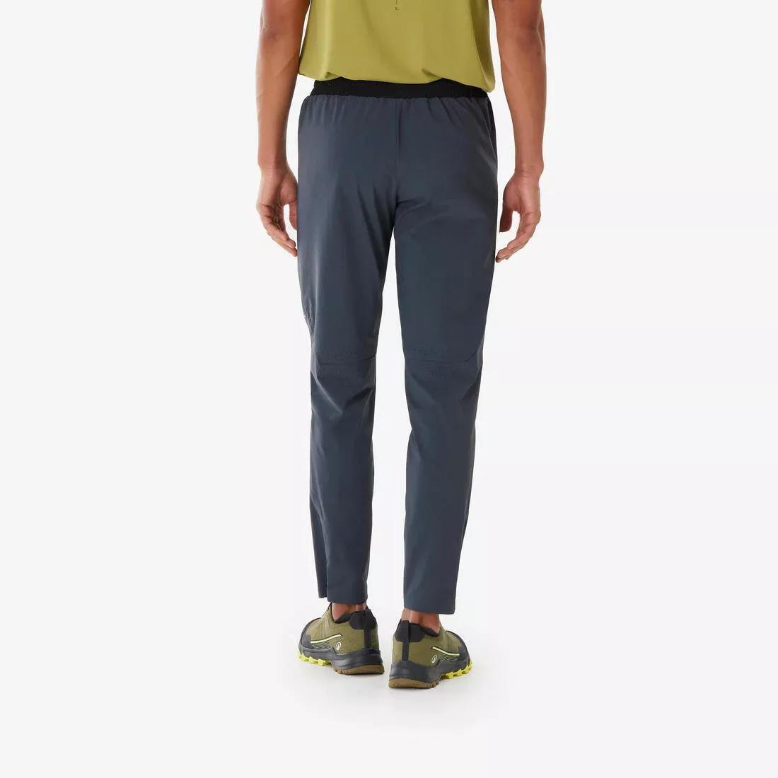 SLATE GREY Men's Hiking Trousers, MH500, No Color, large image number 3