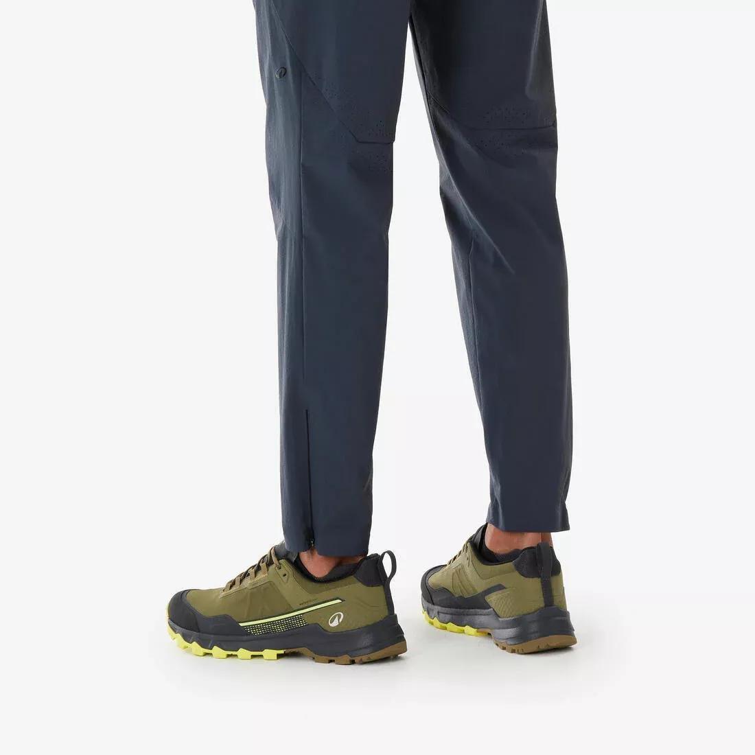 SLATE GREY Men's Hiking Trousers, MH500, No Color, large image number 5