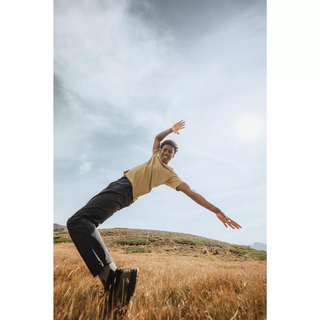 SLATE GREY Men's Hiking Trousers, MH500, No Color, large image number 6