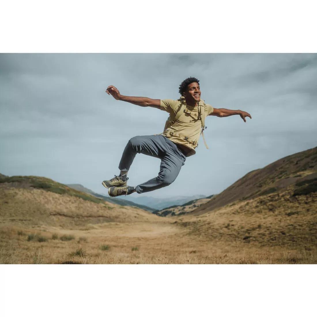 SLATE GREY Men's Hiking Trousers, MH500, No Color, large image number 9