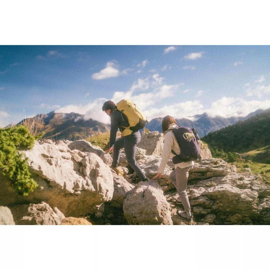 SLATE GREY Men's Hiking Trousers, MH500, No Color, large image number 12