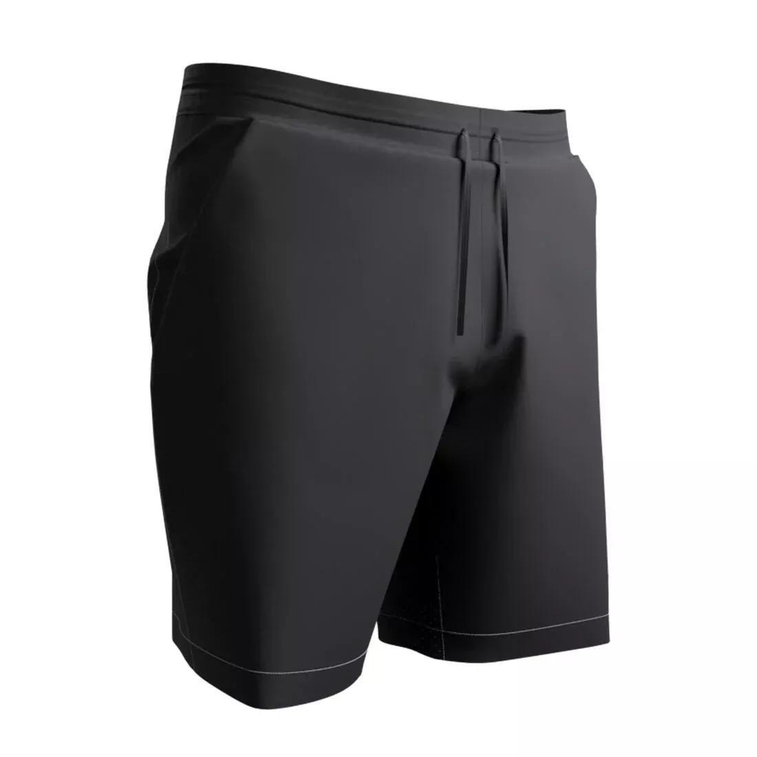 Men Running Shorts Black - Run 500 Dry, Grey, No Color, medium