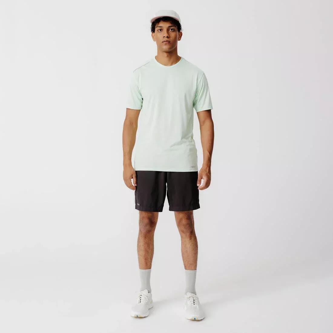 Men Running Shorts Black - Run 500 Dry, Grey, No Color, large image number 5