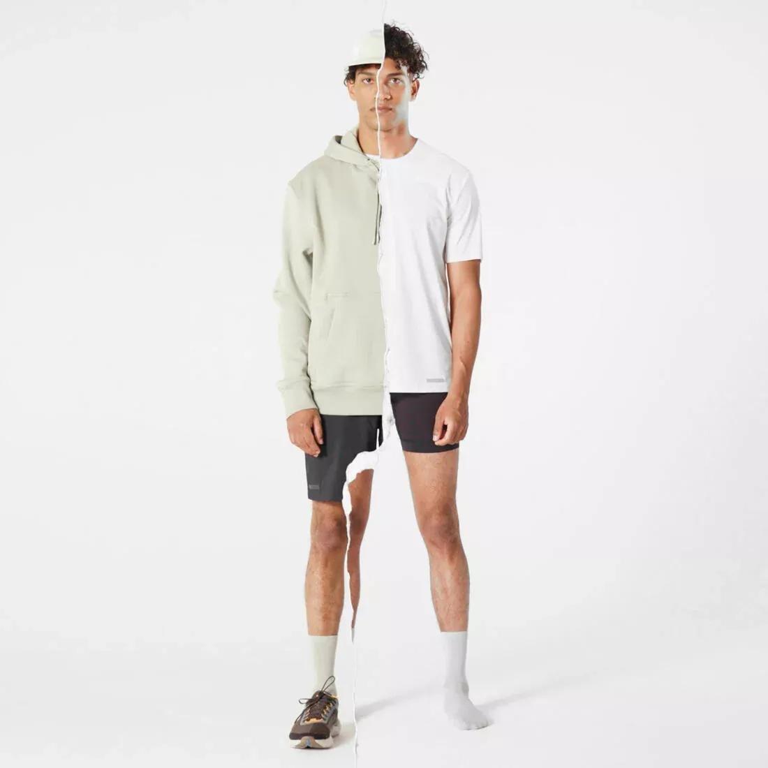 Men Running Shorts Black - Run 500 Dry, Grey, No Color, large image number 11