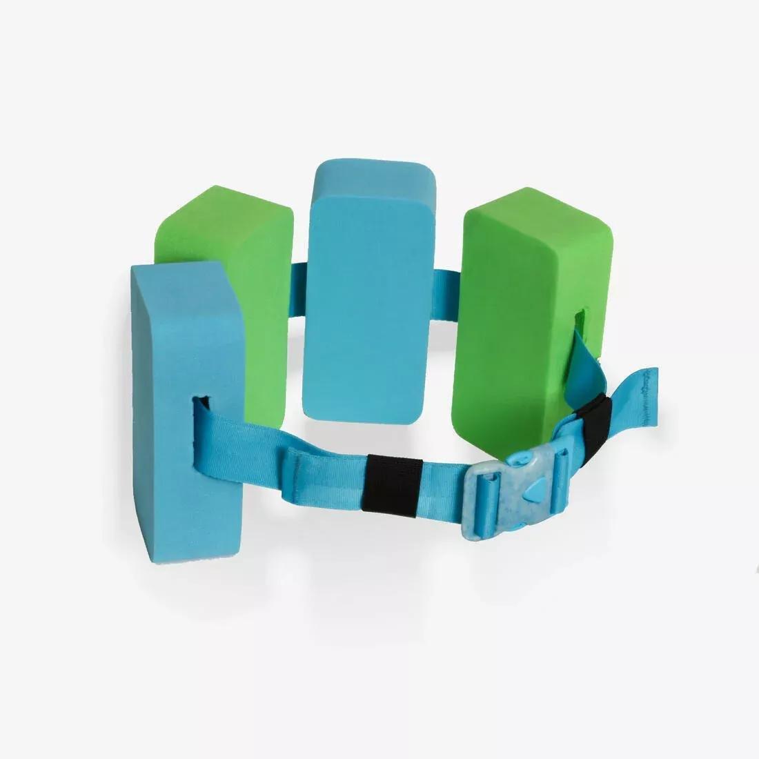 Swimming belt 15- 60 kg with foam inserts, Green, No Color, large image number 0