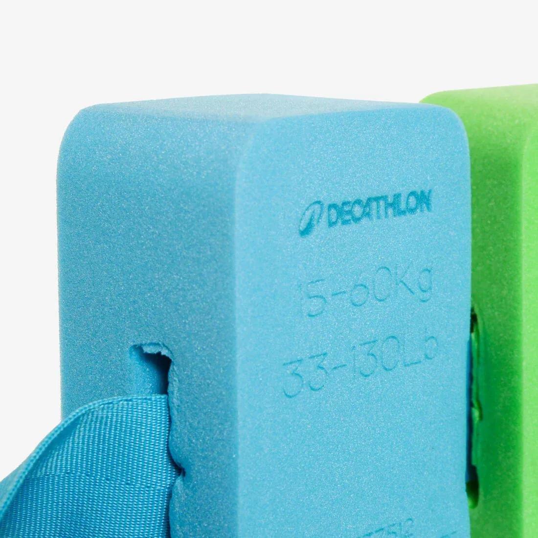 Swimming belt 15- 60 kg with foam inserts, Green, No Color, large image number 4