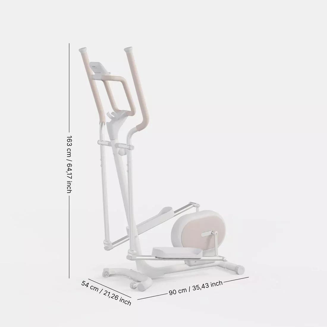 Smart Cross Trainer Initial Elliptical - 100, White, No Color, large image number 4