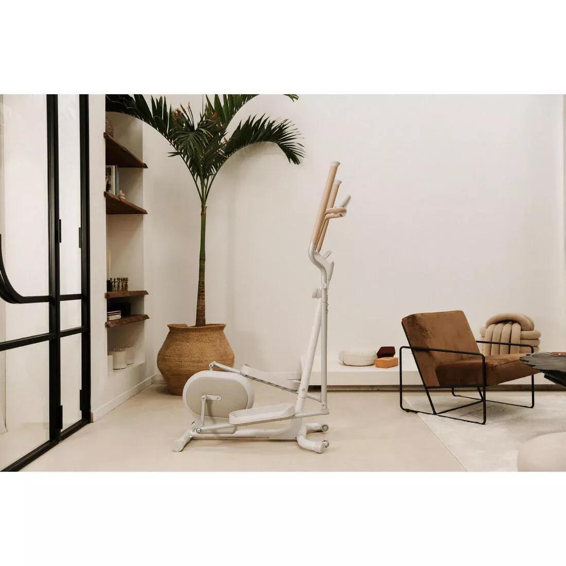 Smart Cross Trainer Initial Elliptical - 100, White, No Color, large image number 6