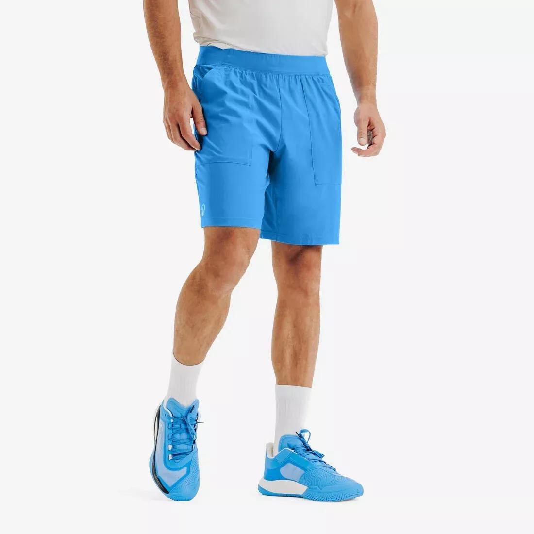 Men Breathable Tennis Shorts - Dry, Brown, No Color, large image number 1