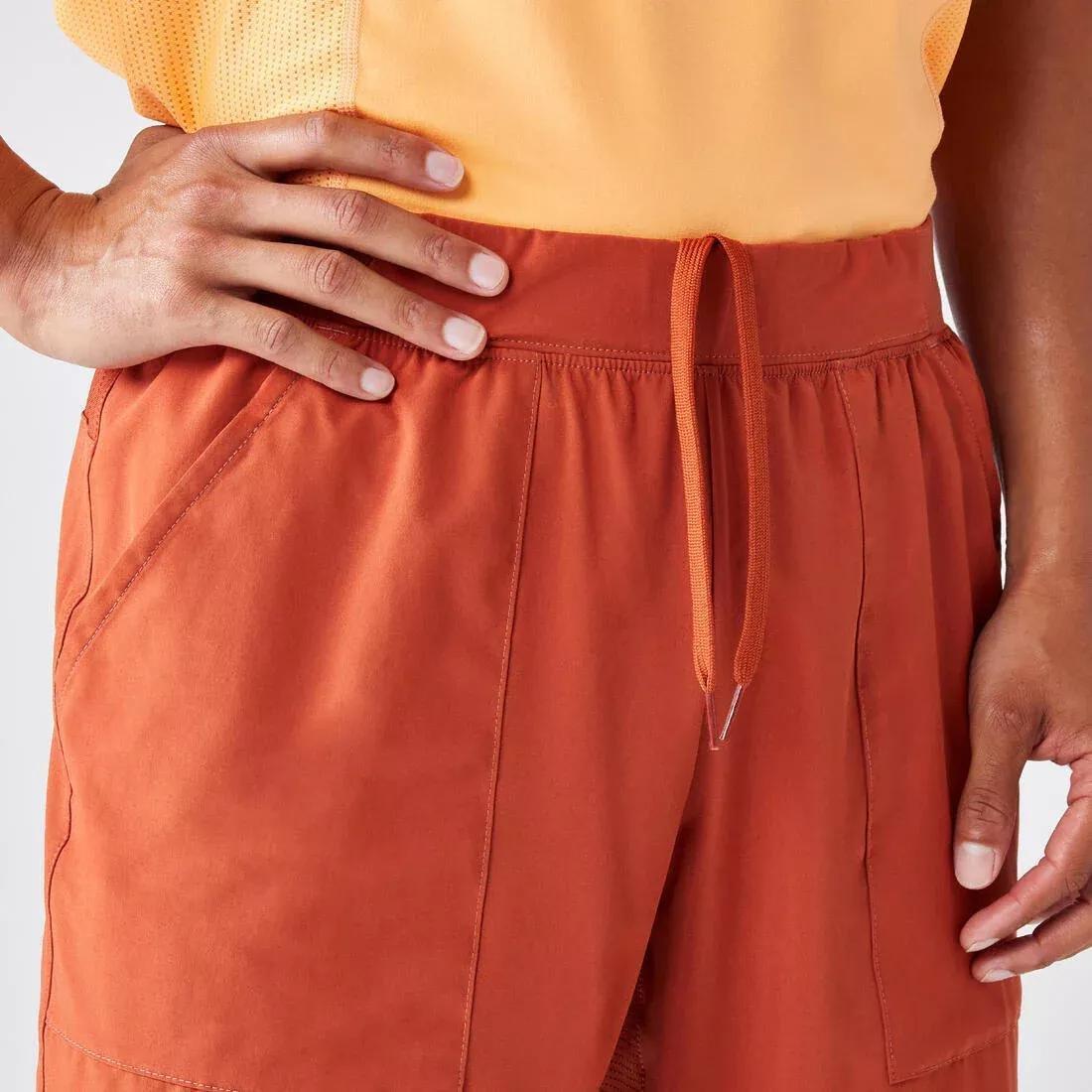 Men Breathable Tennis Shorts - Dry, Brown, No Color, large image number 7