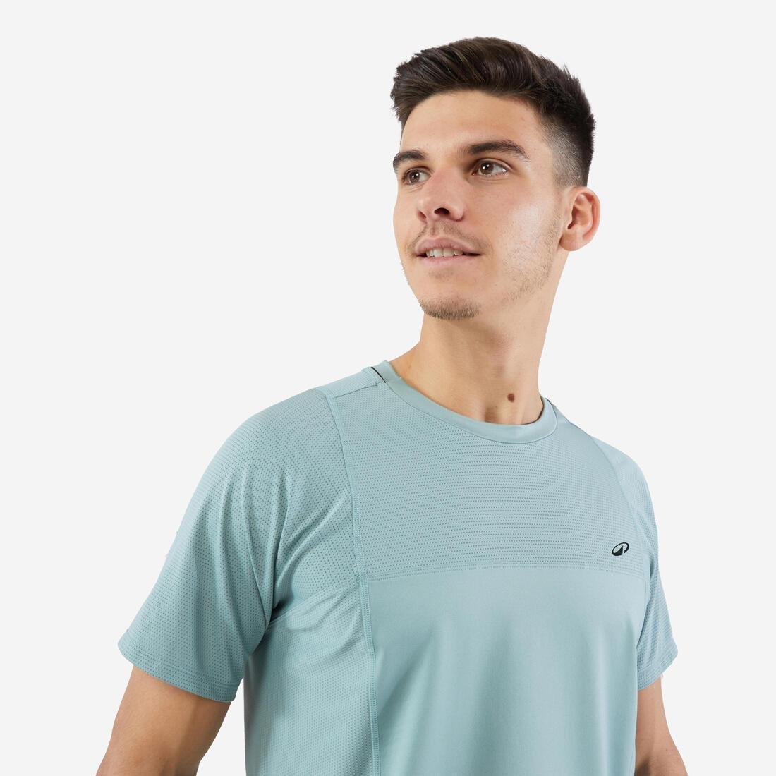 COPPER BROWN Men's Short-Sleeved Tennis T-Shirt Dry Gaأ&laquo;l Monfils, No Color, large image number 9