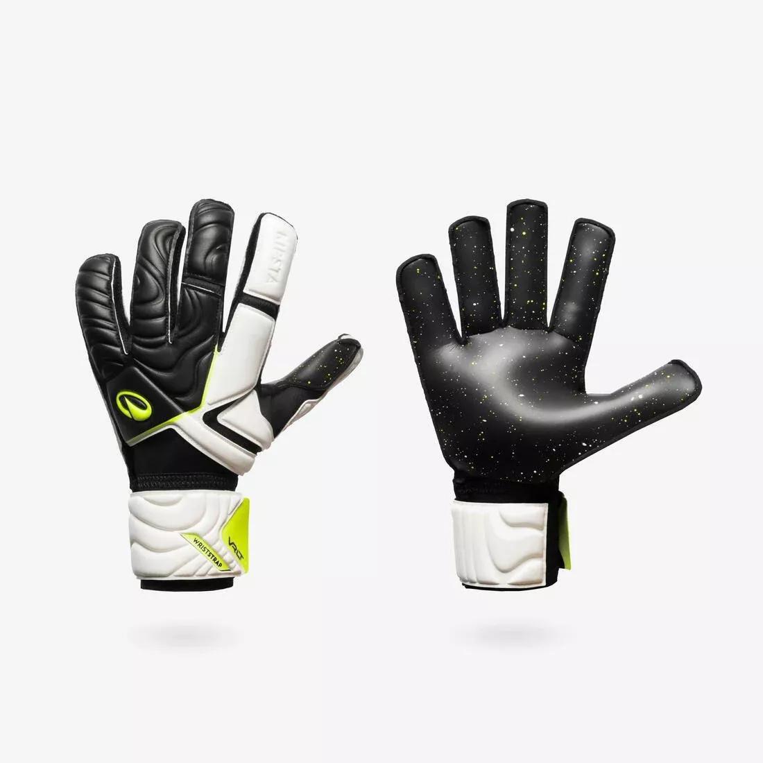 Adult Goalkeeper Gloves VRLT 500, Black, No Color, large image number 0