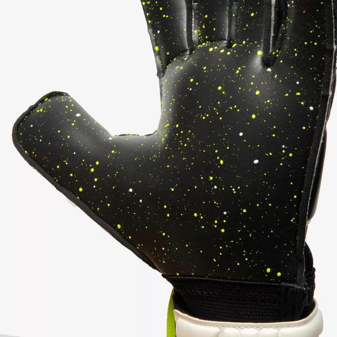 Adult Goalkeeper Gloves VRLT 500, Black, No Color, medium