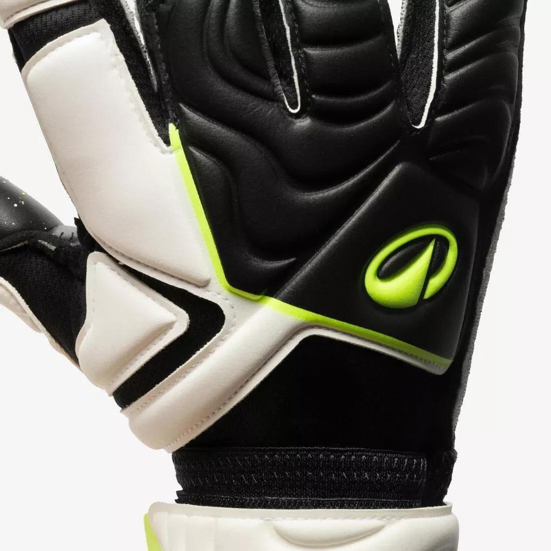 Adult Goalkeeper Gloves VRLT 500, Black, No Color, large image number 4