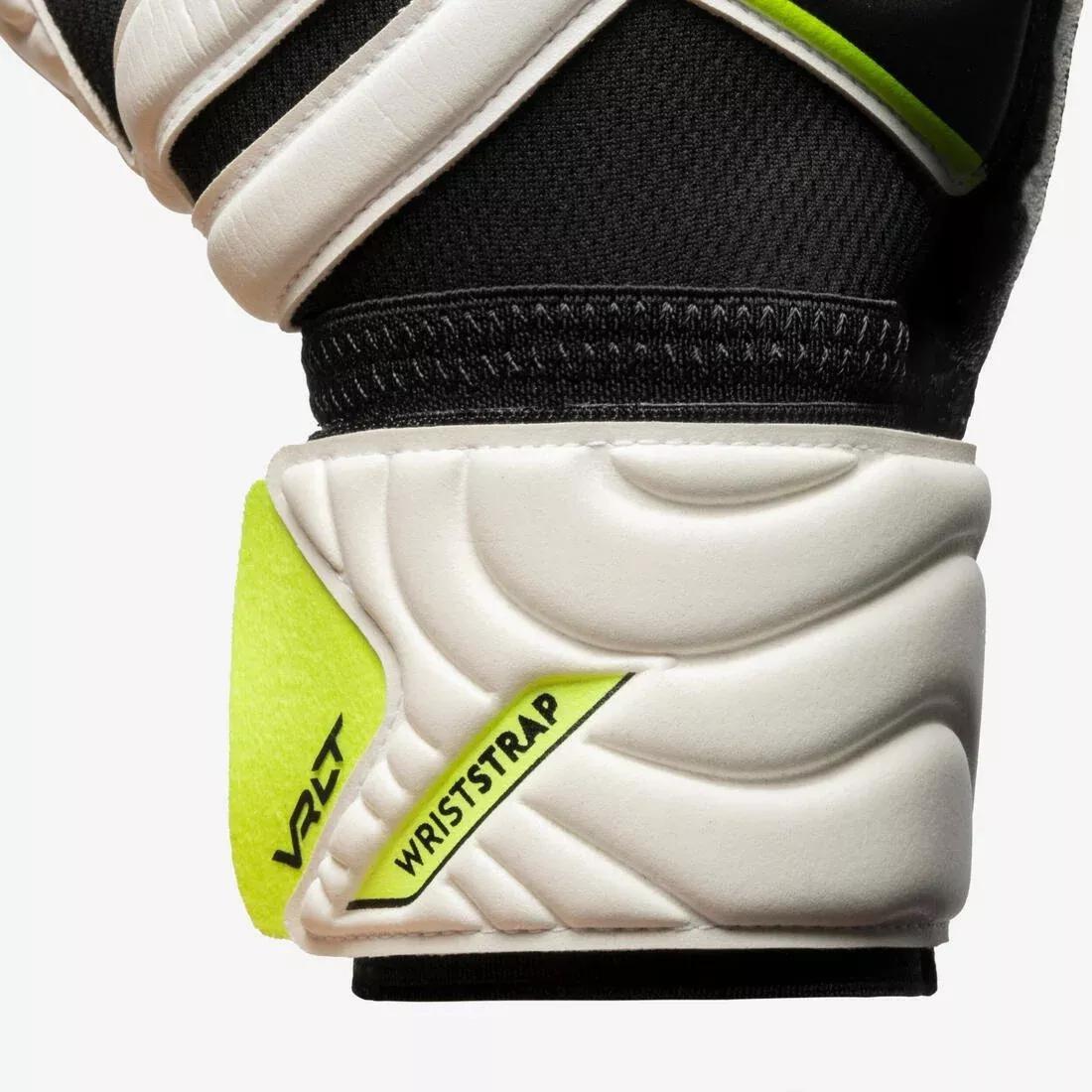 Adult Goalkeeper Gloves VRLT 500, Black, No Color, large image number 5