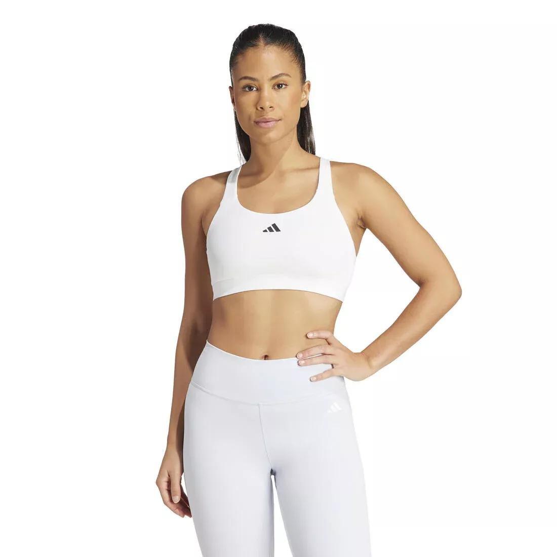 Tlrdreact Training High-Support Bra, White, No Color, medium