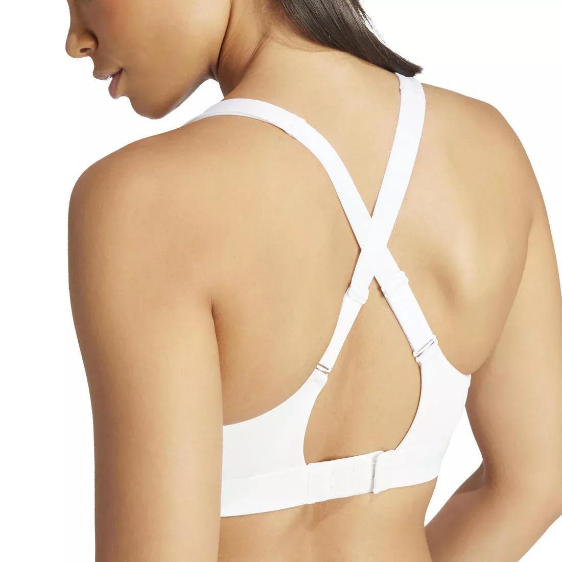 Tlrdreact Training High-Support Bra, White, No Color, medium