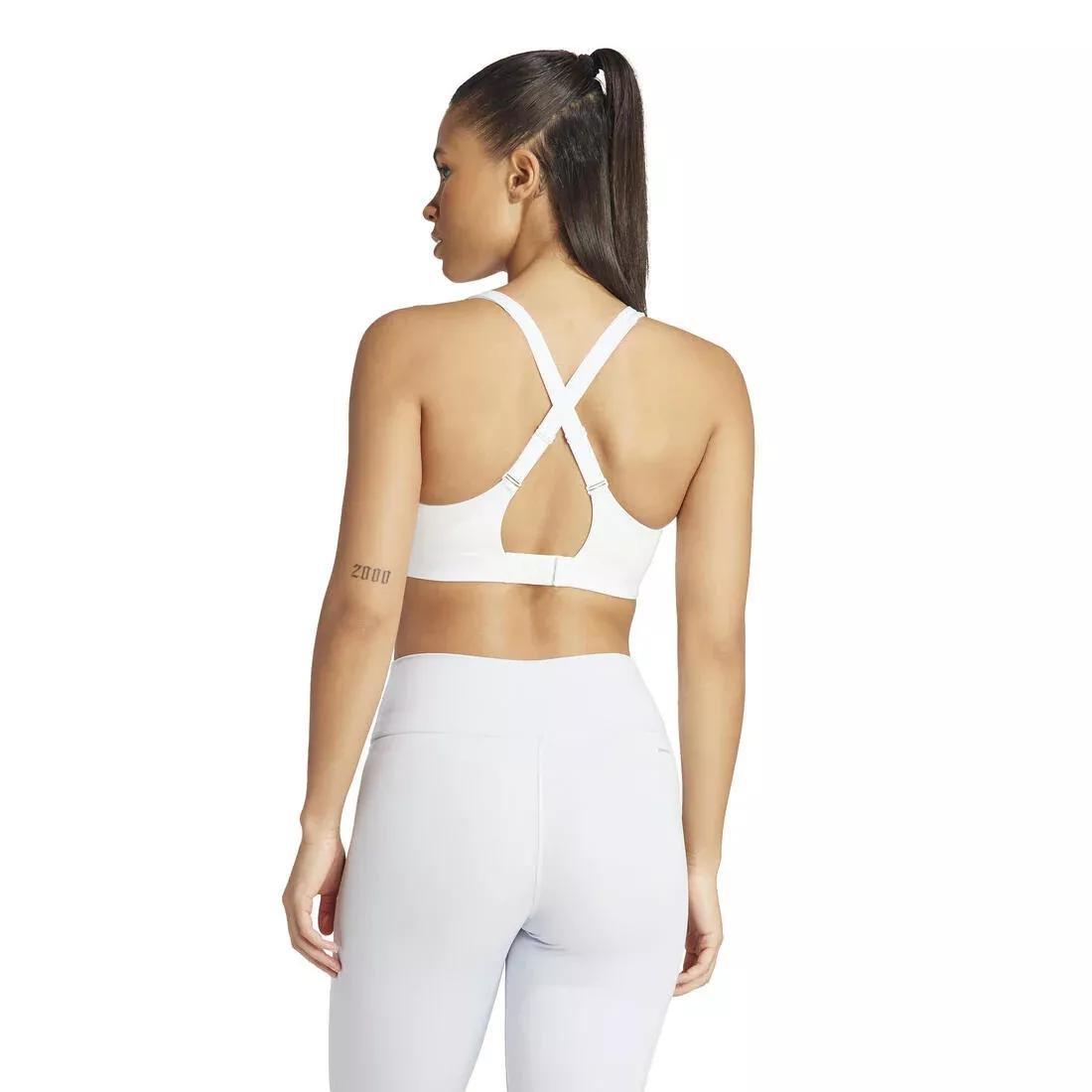 Tlrdreact Training High-Support Bra, White, No Color, medium