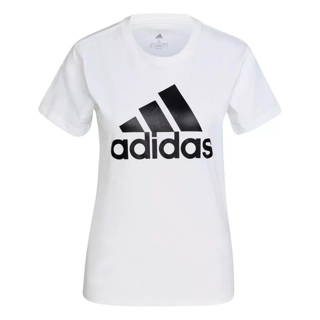 Essentials Logo T-Shirt, White, No Color, medium