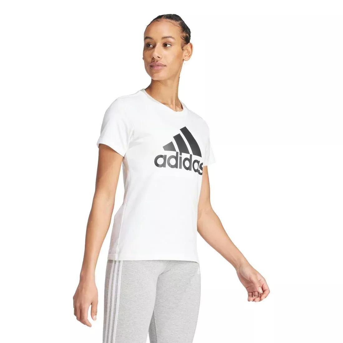 Essentials Logo T-Shirt, White, No Color, large image number 4