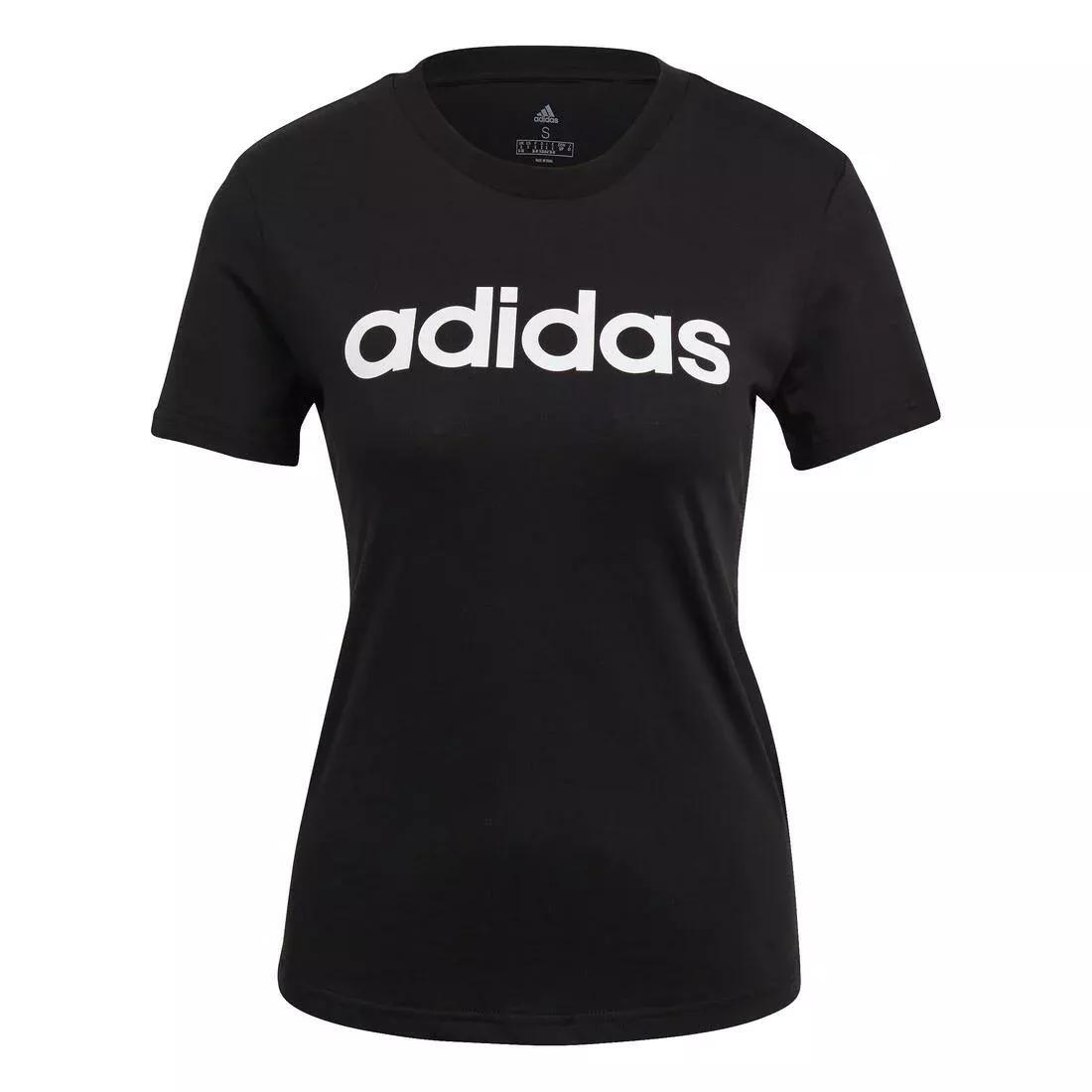 Essentials Slim Logo T-Shirt, Black, No Color, medium