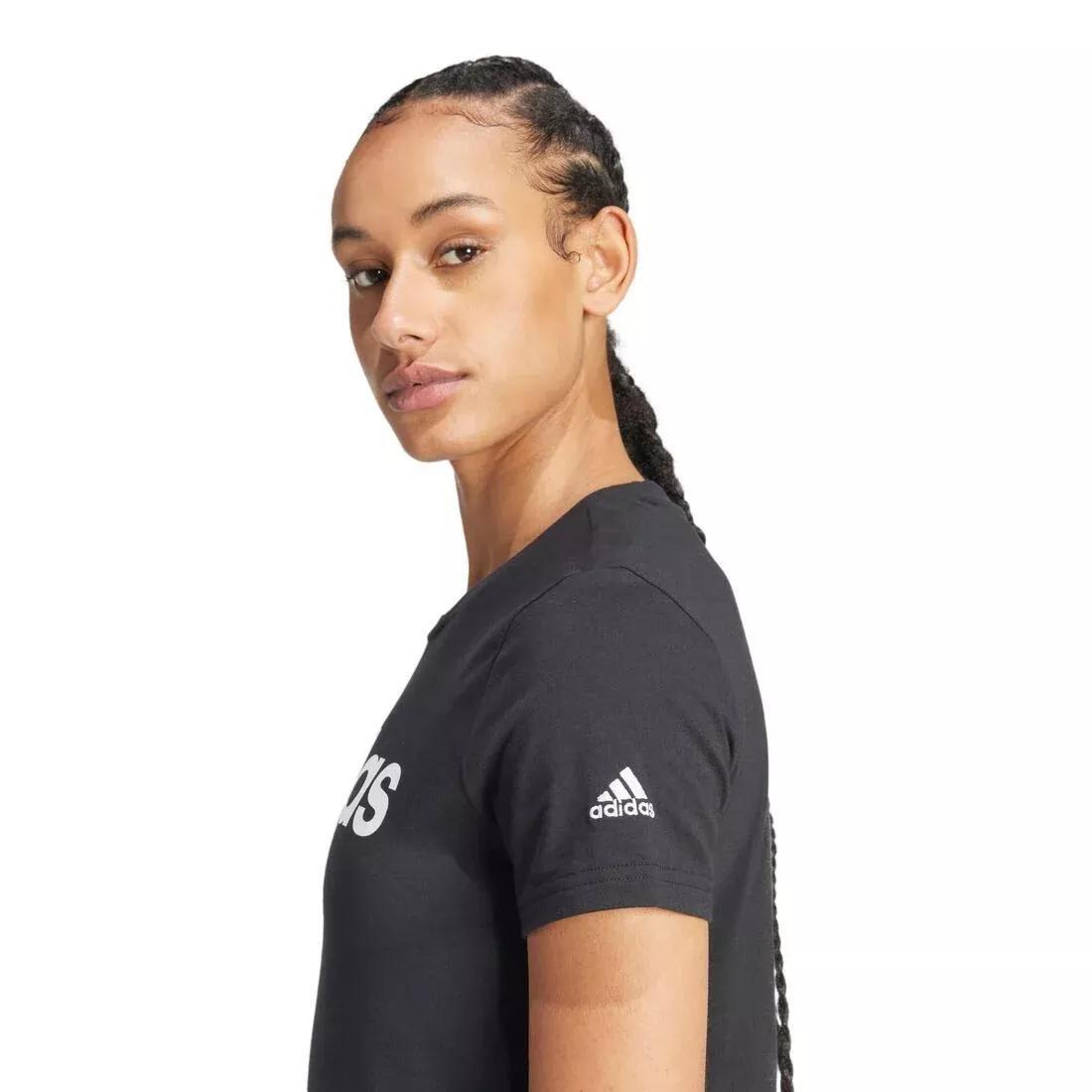 Essentials Slim Logo T-Shirt, Black, No Color, medium