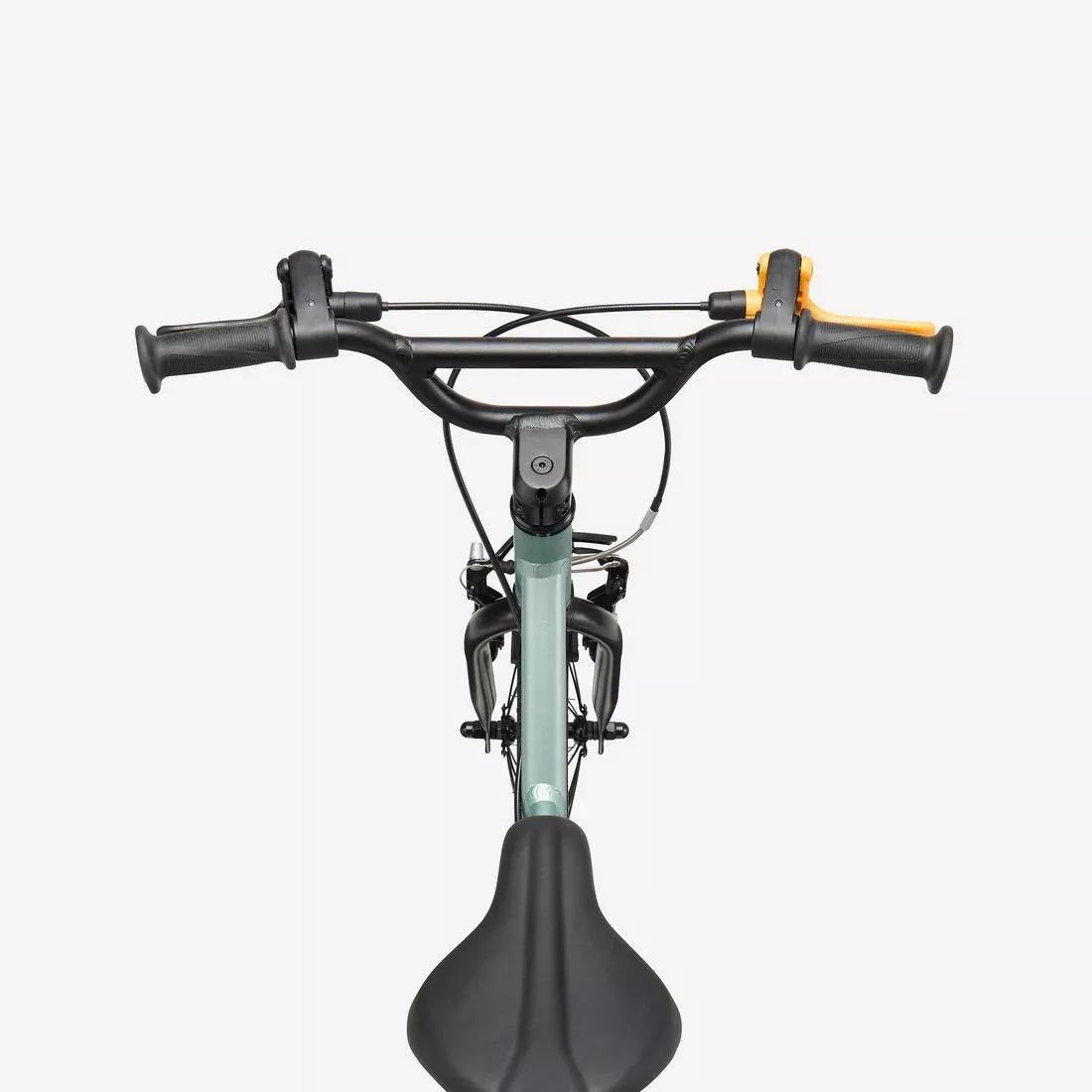 Kids Unisex Bike 16in 4-6 Years - Discover 100, Green, No Color, large image number 3