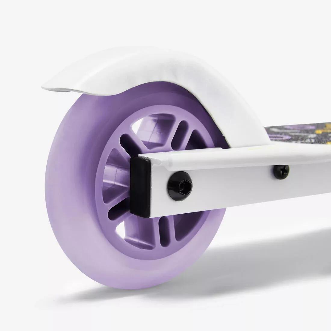 Kids Girls Scooter With Brake Play 5, Pink, No Color, large image number 7