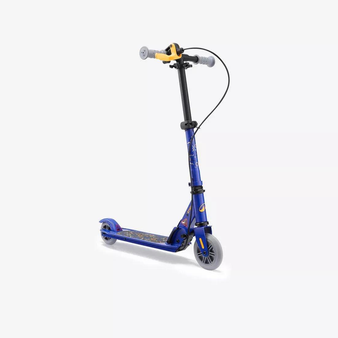 Kids Unisex Scooter With Brake Play 5, Blue, No Color, large image number 0