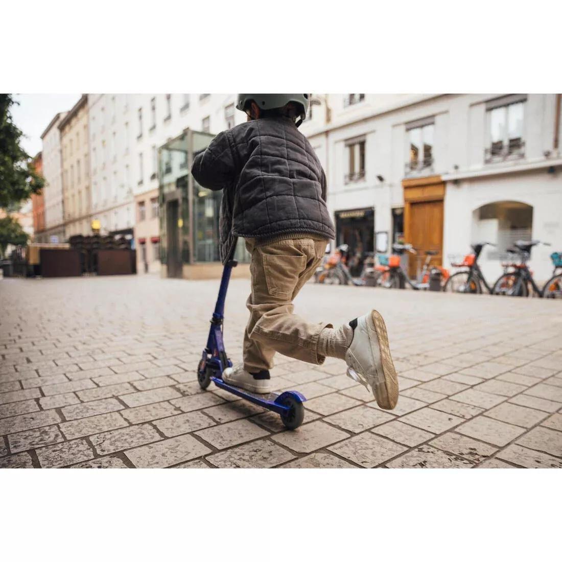 Kids Unisex Scooter With Brake Play 5, Blue, No Color, large image number 7