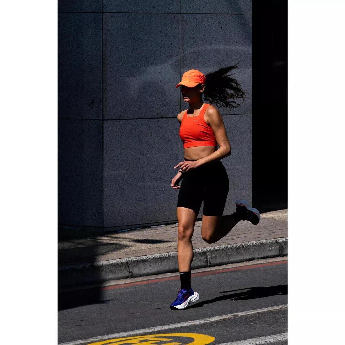 Women Running Cycling Shorts - Kiprun Run 500 Comfort, Black, No Color, large image number 7