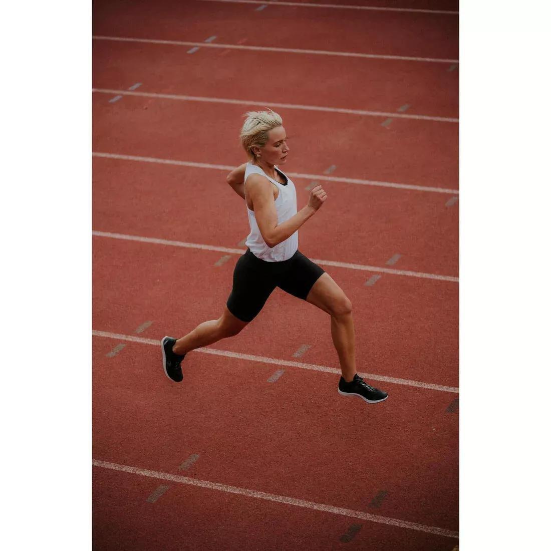 Women Running Cycling Shorts - Kiprun Run 500 Comfort, Black, No Color, large image number 8