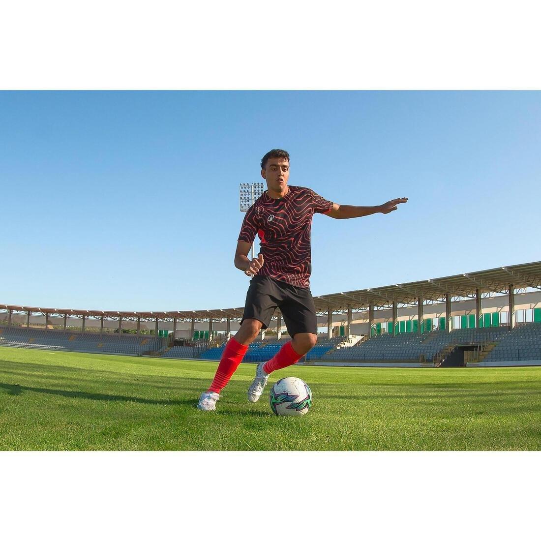 Adults Short-Sleeved Football Shirt Viralto Topo, Pink, No Color, large image number 9