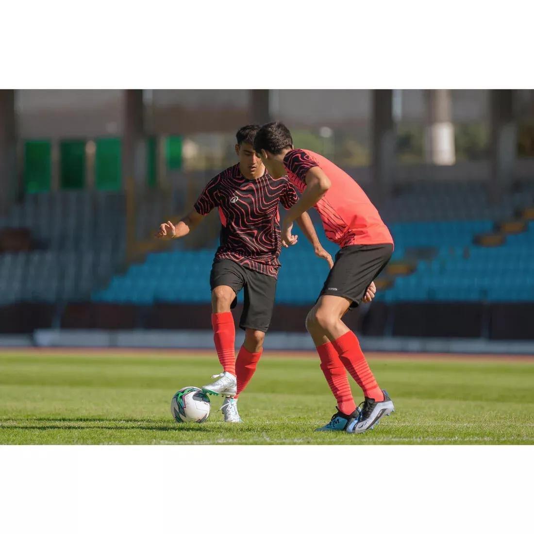 Adults Short-Sleeved Football Shirt Viralto Topo, Pink, No Color, large image number 11